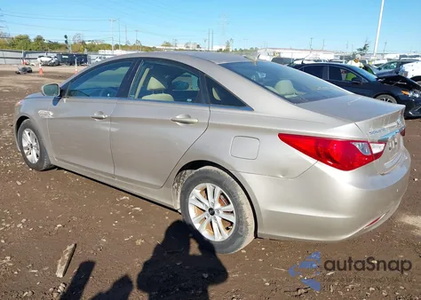 2011 Hyundai Sonata Gls из США, поврежденный, VIN 5NPEB4AC0BH120290